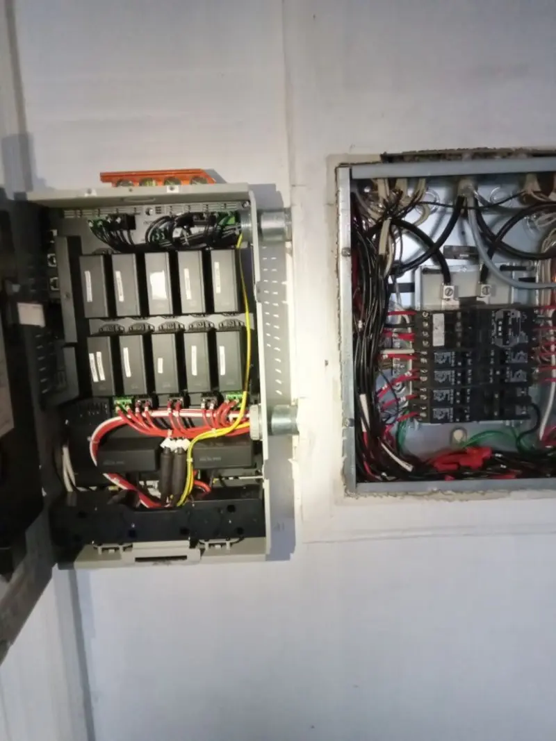 Electrical panel upgrade completed for Indoor Lighting Installation in Lansdowne